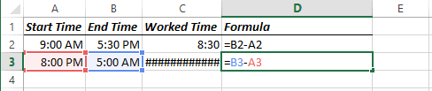 Formula in Excel 2013