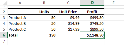 Example of Solver in Excel 2013