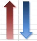 Arrows in Excel 2010