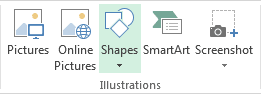 Illustrations in Excel 2013
