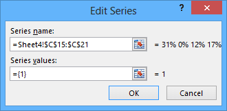 Edit Series in Excel 2013