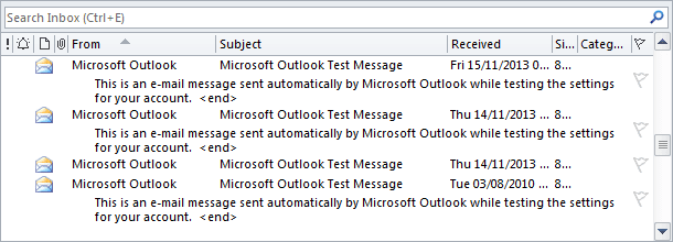 Preview in Outlook 2010