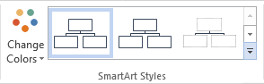 SmartArt Styles in Word 2013