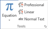 Tools in Word 2013