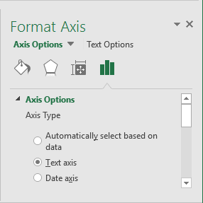 Text Format in Excel 2016