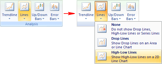 Lines in Excel 2007