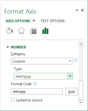 Add Format Code in Excel 2013