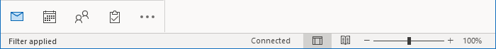 Compact Navigation bar in Outlook 365