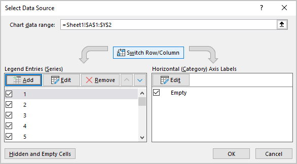 Select Data Source in PowerPoint 365