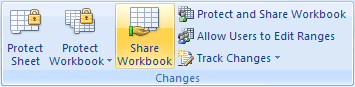 Share Workbook in Excel 2007