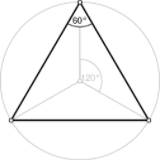 Equilateral triangle in Office 365