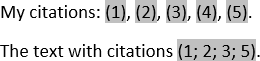 A multi-source citation in Word 2016