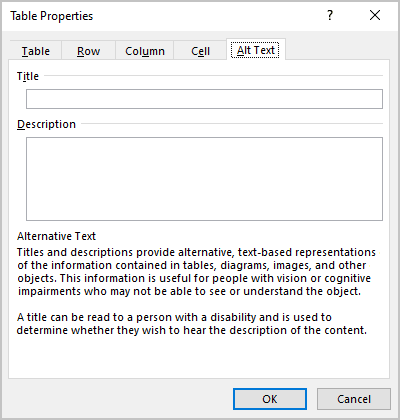 Split Table button in Word 365