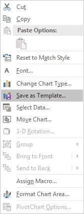 Copy Chart Format In Excel