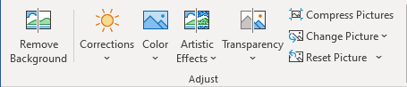 Adjust group full in Word for Microsoft 365 Adjust group full in Word 365