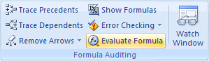 Formulas Excel 2007