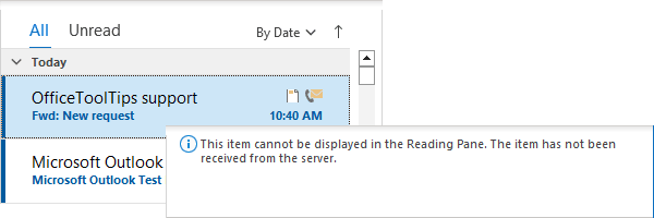 Download only headers for POP3 account in Outlook for Microsoft 365 Download only headers for POP3 account in Outlook 365