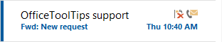 Remove message mark in Outlook for Microsoft 365 Remove message mark in Outlook 365