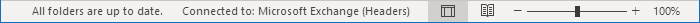 Status bar for Download only headers in Outlook for Microsoft 365 Status bar for Download only headers in Outlook 365