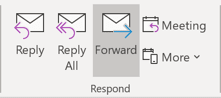 Respond Groups in Outlook 365