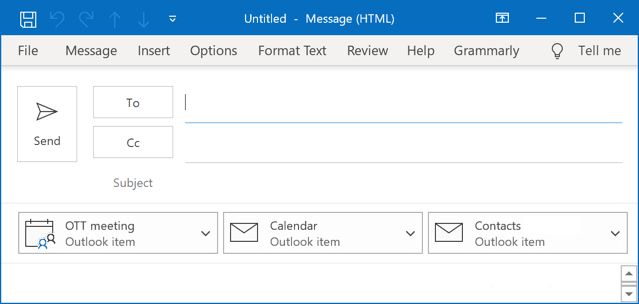 Forward multiple E-mails in Outlook 365