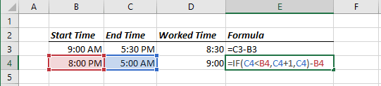 IF Formula in Excel 2016