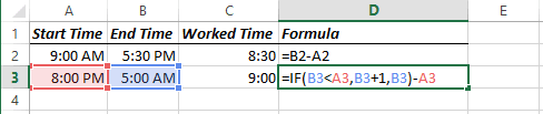 IF Formula in Excel 2013
