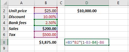 Example of Goalseeking in Excel 2016 Example of Goalseeking in Excel 2016