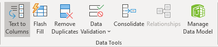 Data Validation button in Excel 365