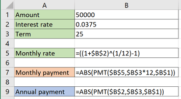 See the formulas in Excel 2016 See the formulas in Excel 2016