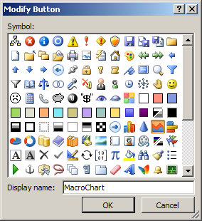 Modify Button Excel 2007