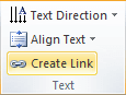 Text group in Word 2010