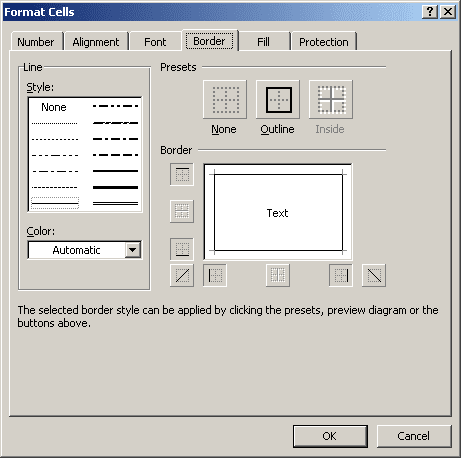 Format Cells in Excel 2007