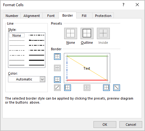 Format Cells in Excel 365