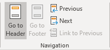 Go to Header in Word for Microsoft 365 Go to Header in Word 365
