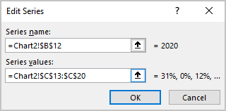 Edit Series in Excel 365