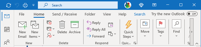 Classic Ribbon in Outlook for Microsoft 365 Classic Ribbon in Outlook 365