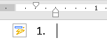 Numbering with AutoFormat Word 2016