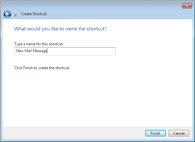 Select a Title for the Program in Outlook 2010