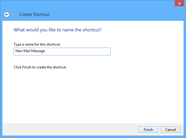 Select a Title for the Program Windows 8