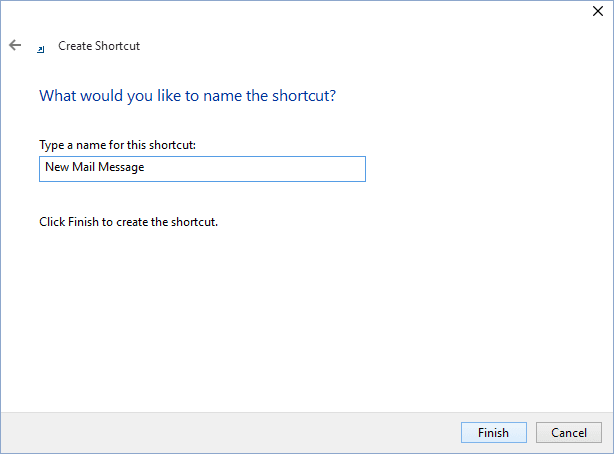 Select a Title for the Program Windows 10