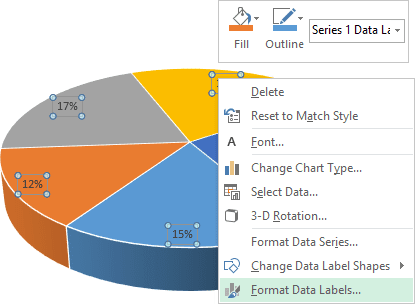 popup menu in Excel 2013