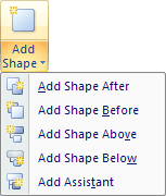 Add Shape in Word 2007