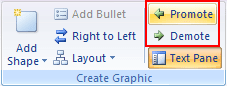 Create Graphic options in Word 2007