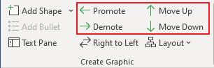 Create Graphic options in Word 365