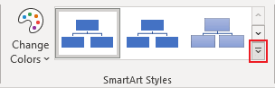 SmartArt Styles in Word 365