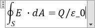 linear part in Word 2016