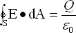 Gauss's law in Word 2003