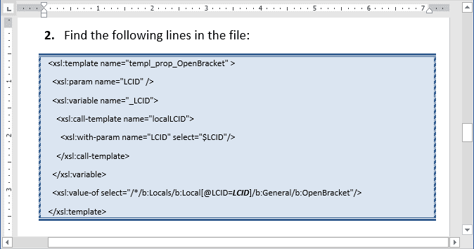 paragraph Borders and Shading example Word 2016