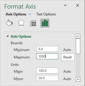 Format Axis in Excel for Microsoft 365 Format Axis in Excel 365